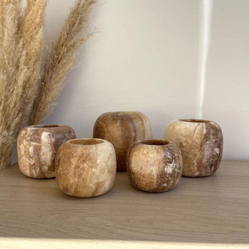 Alabaster rond