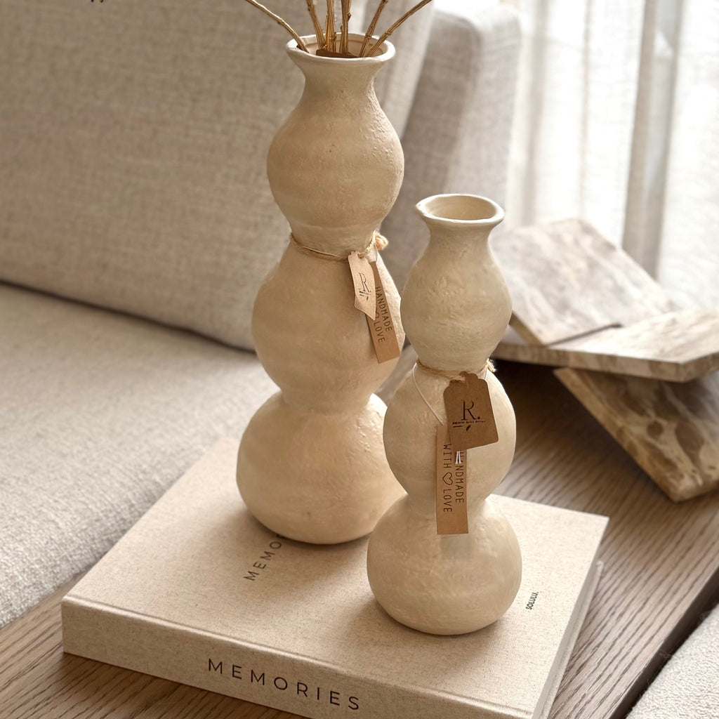 Vaas bol beige