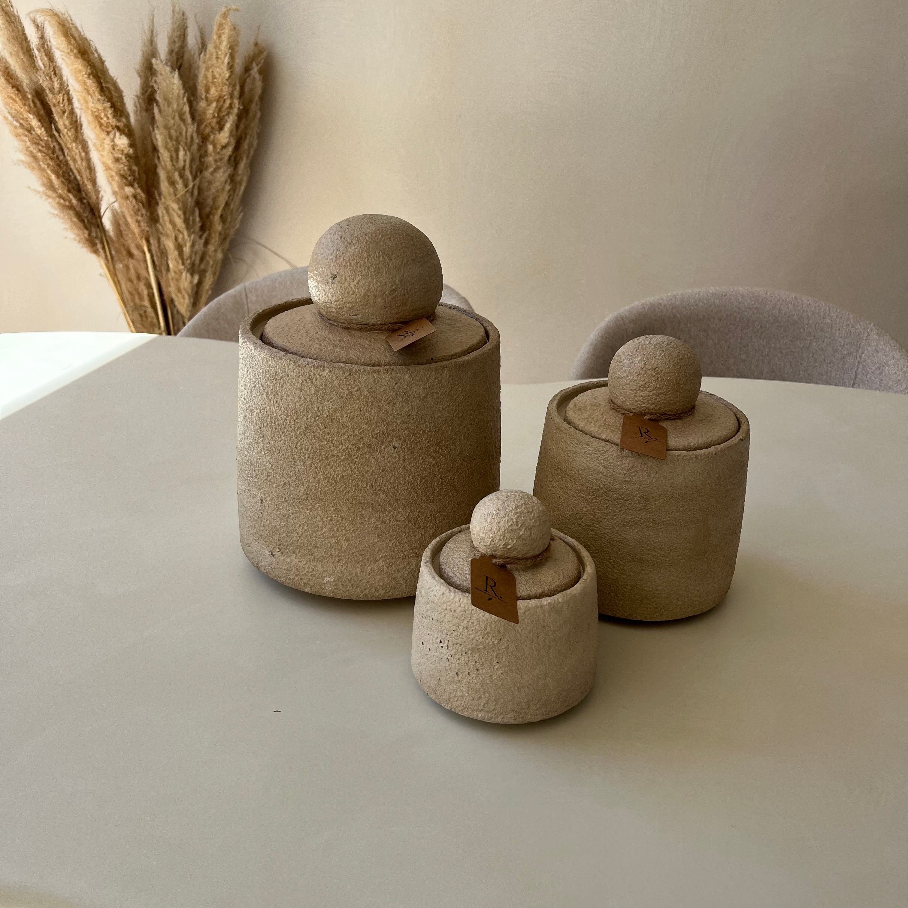 Ronde pot met deksel