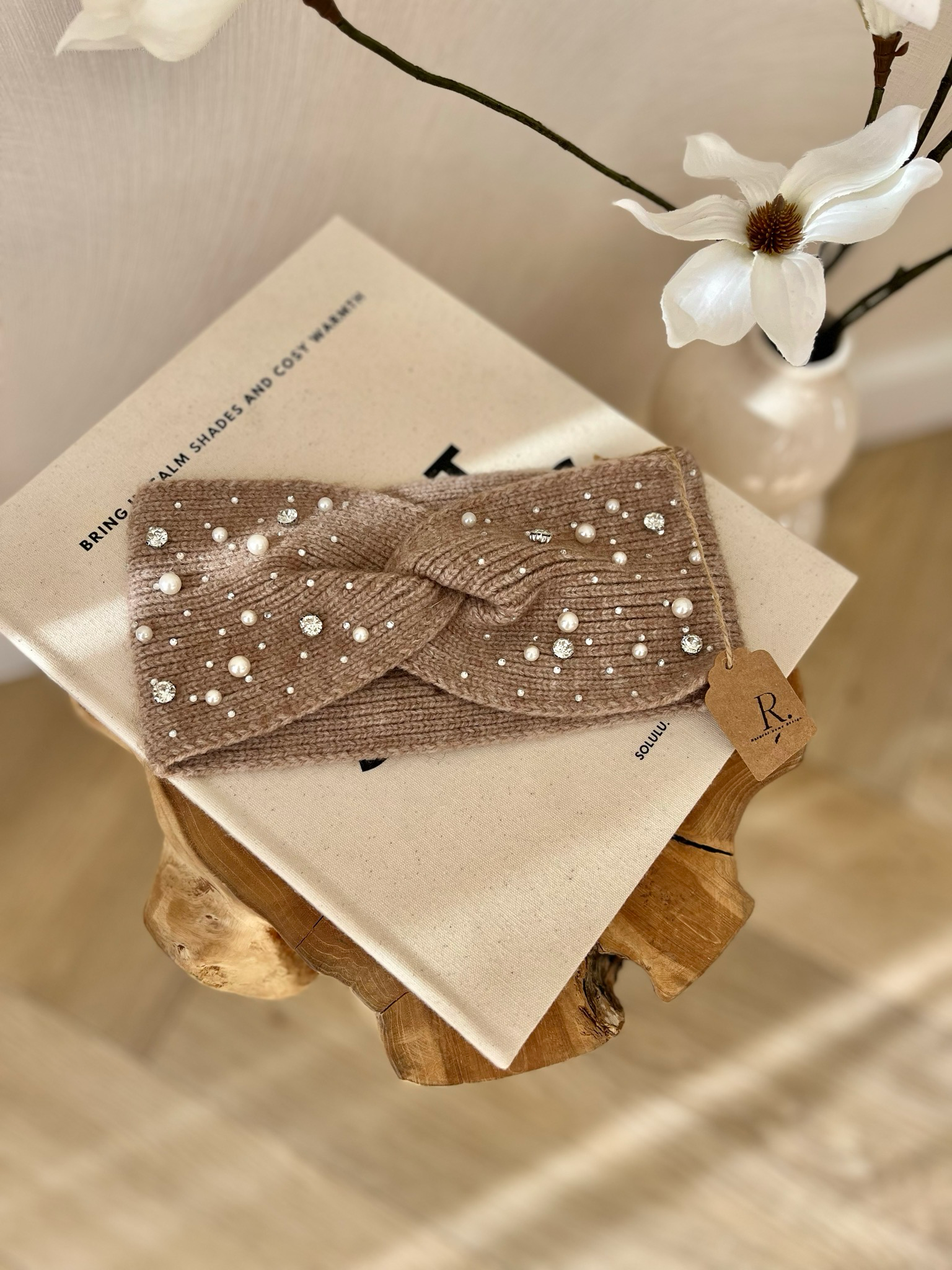 Winter haarband strass