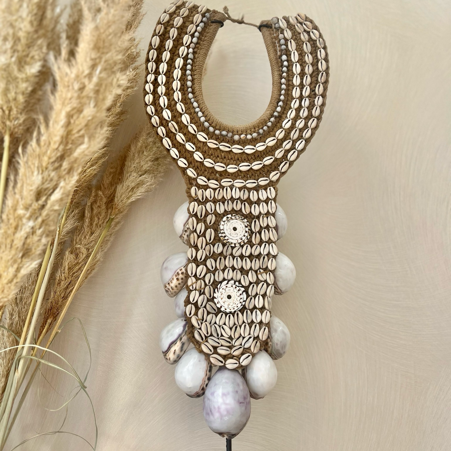 Schelpen ornament groot