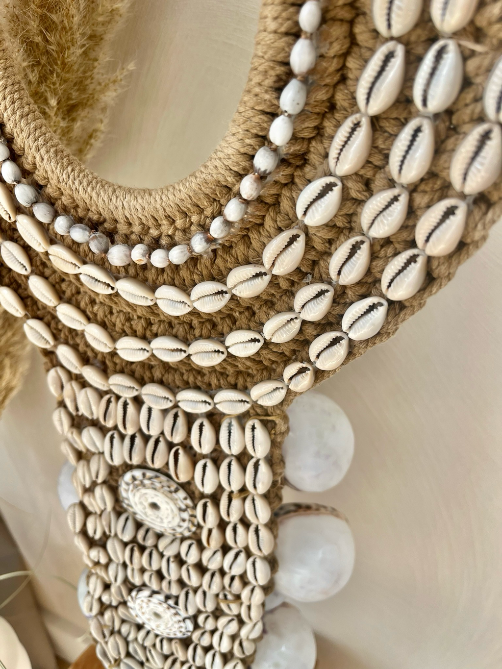 Schelpen ornament groot