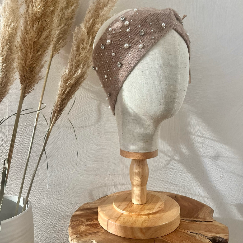 Winter haarband strass