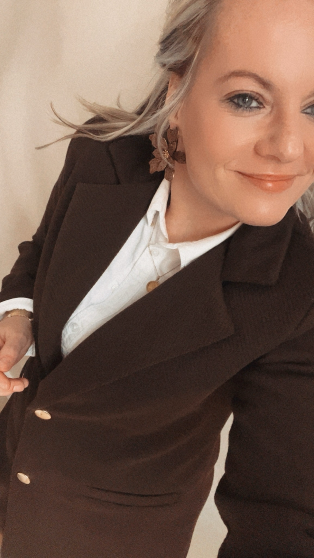 Mantel chocolade bruin