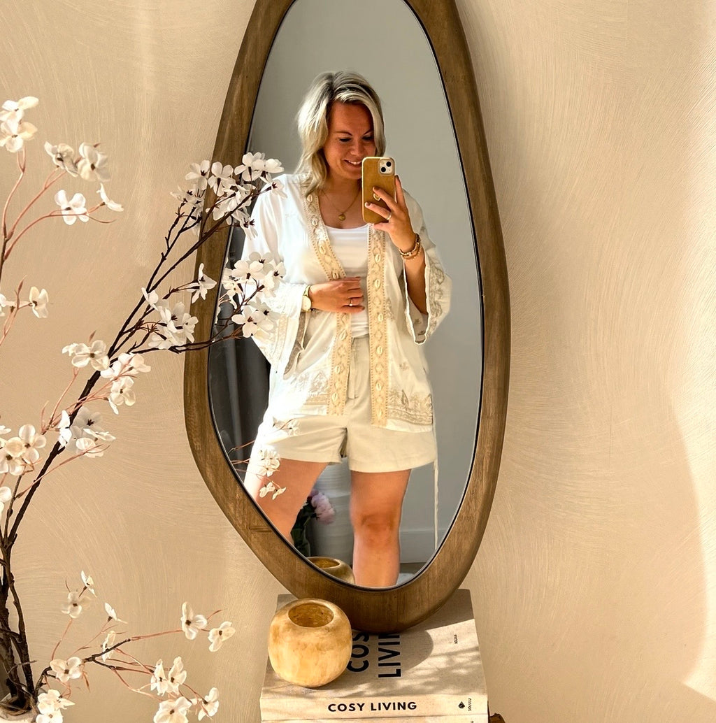 Bohemian kimono beige
