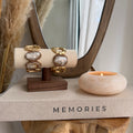 Armband parel kristalkwarts
