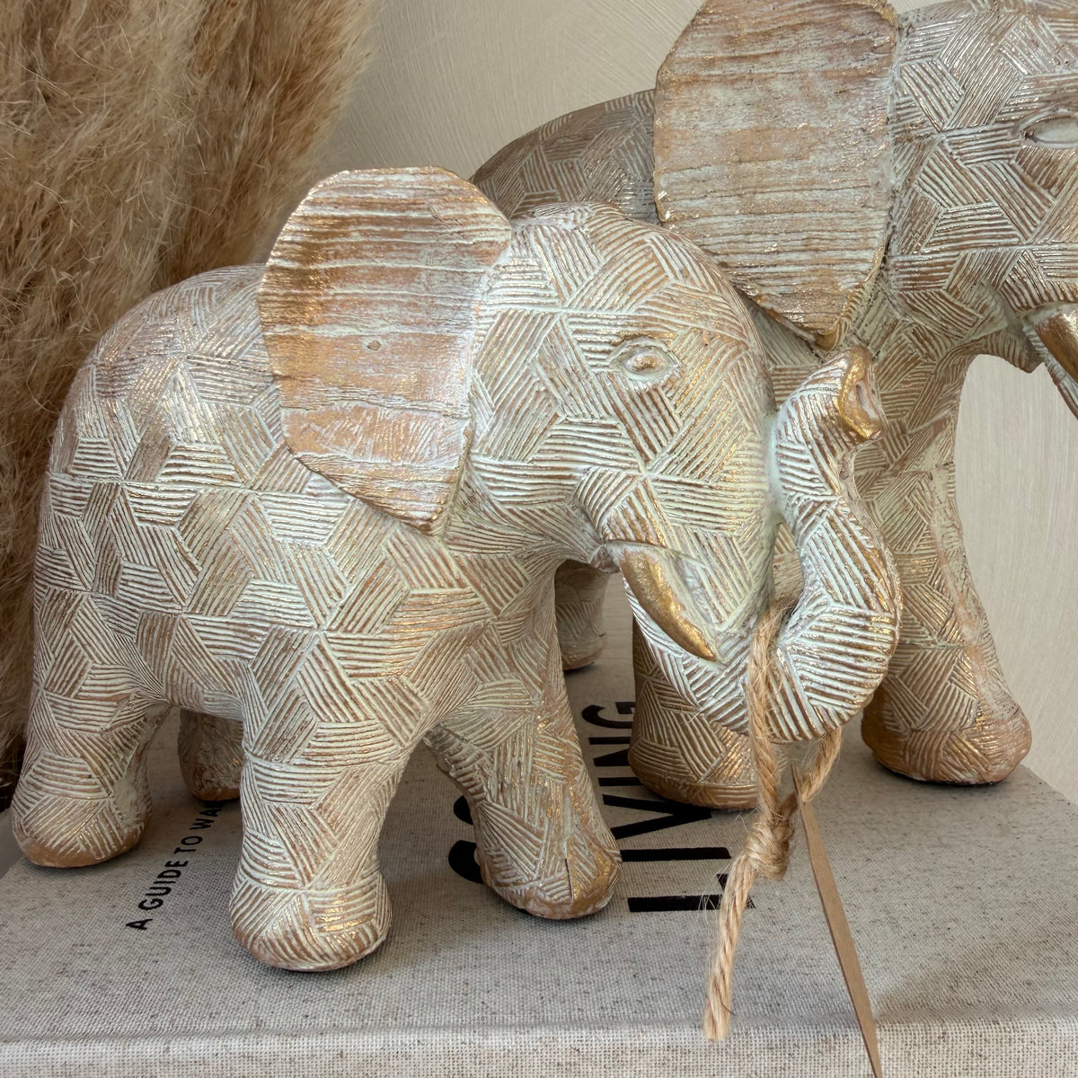 Olifant goud/beige