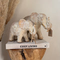 Olifant goud/beige