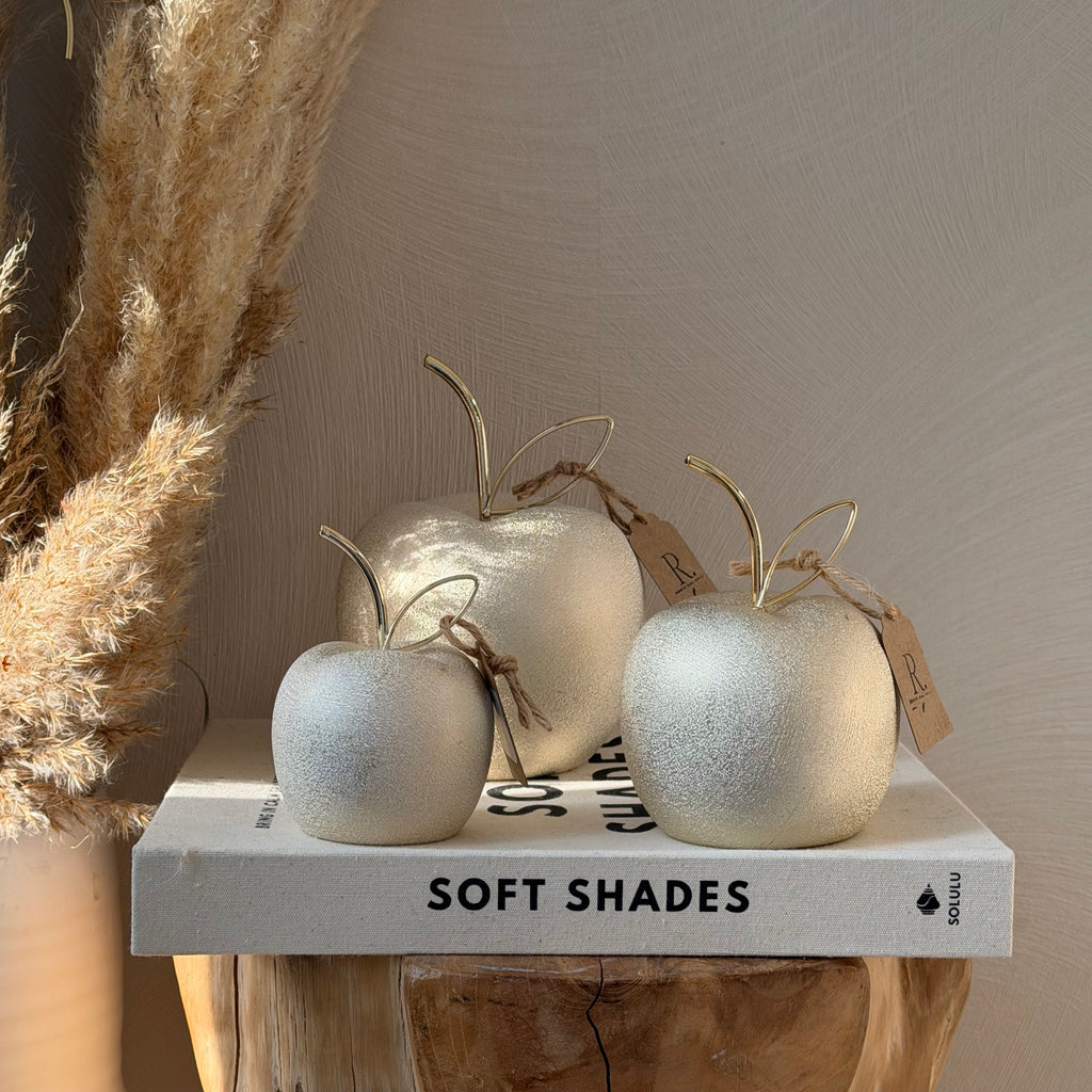 Shinny deco appel gold