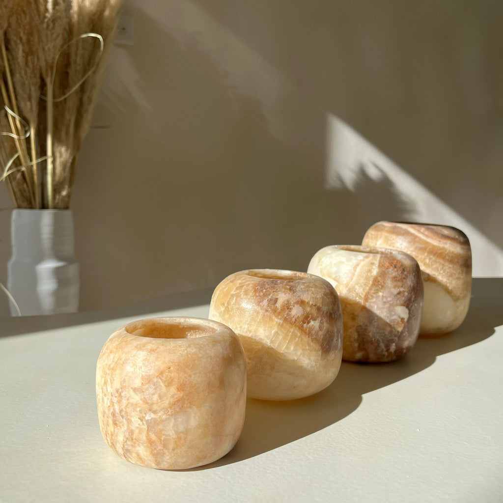 Alabaster rond