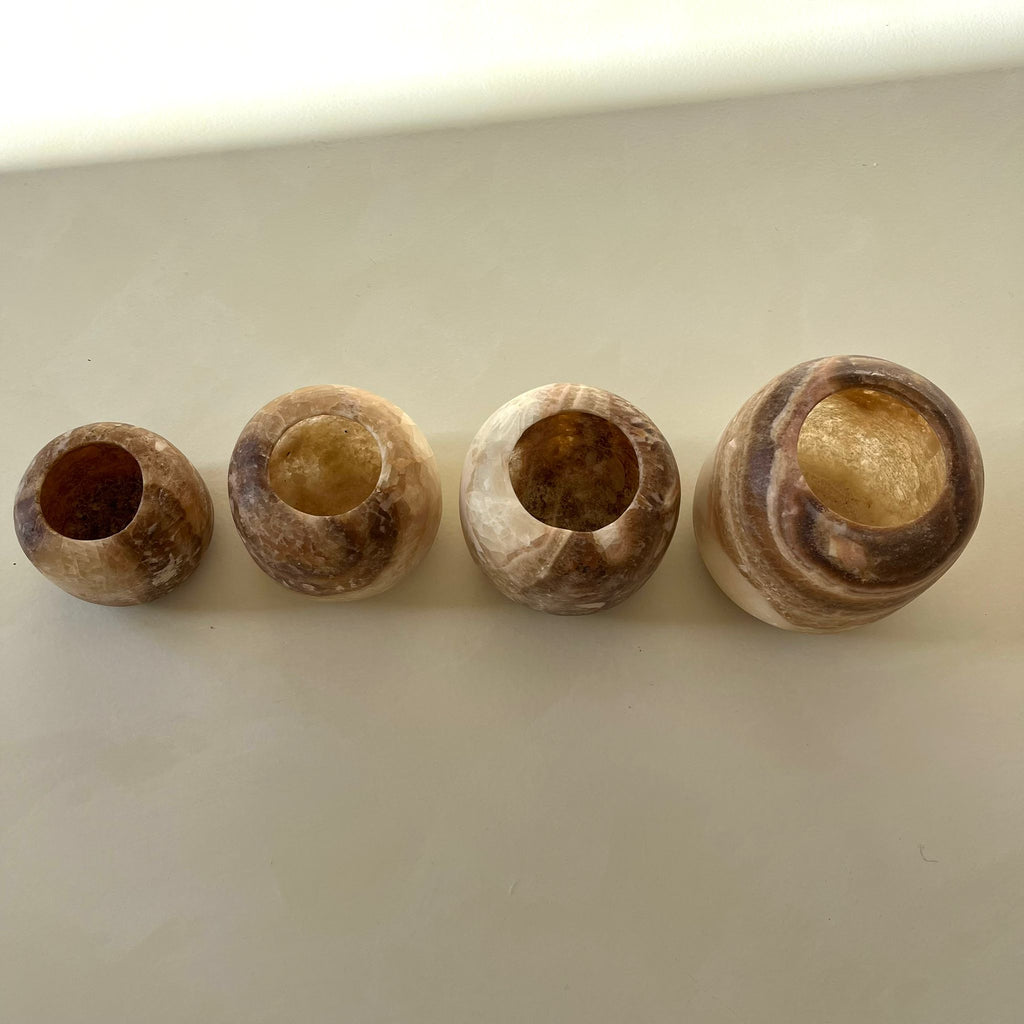 Alabaster rond