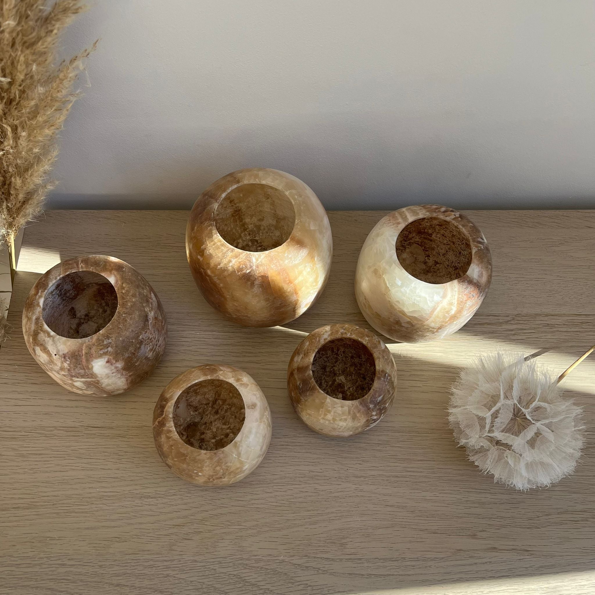 Alabaster rond