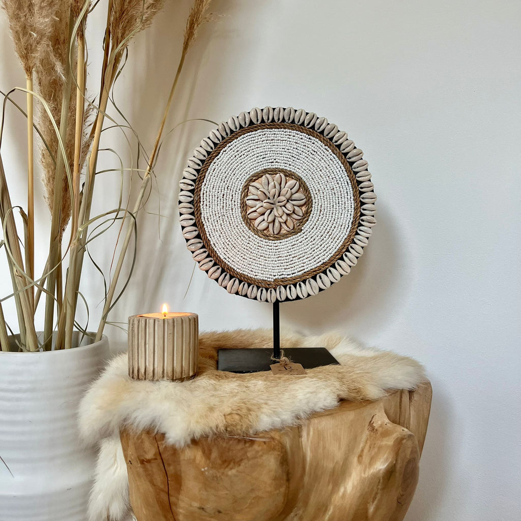 Ornament rond schelp