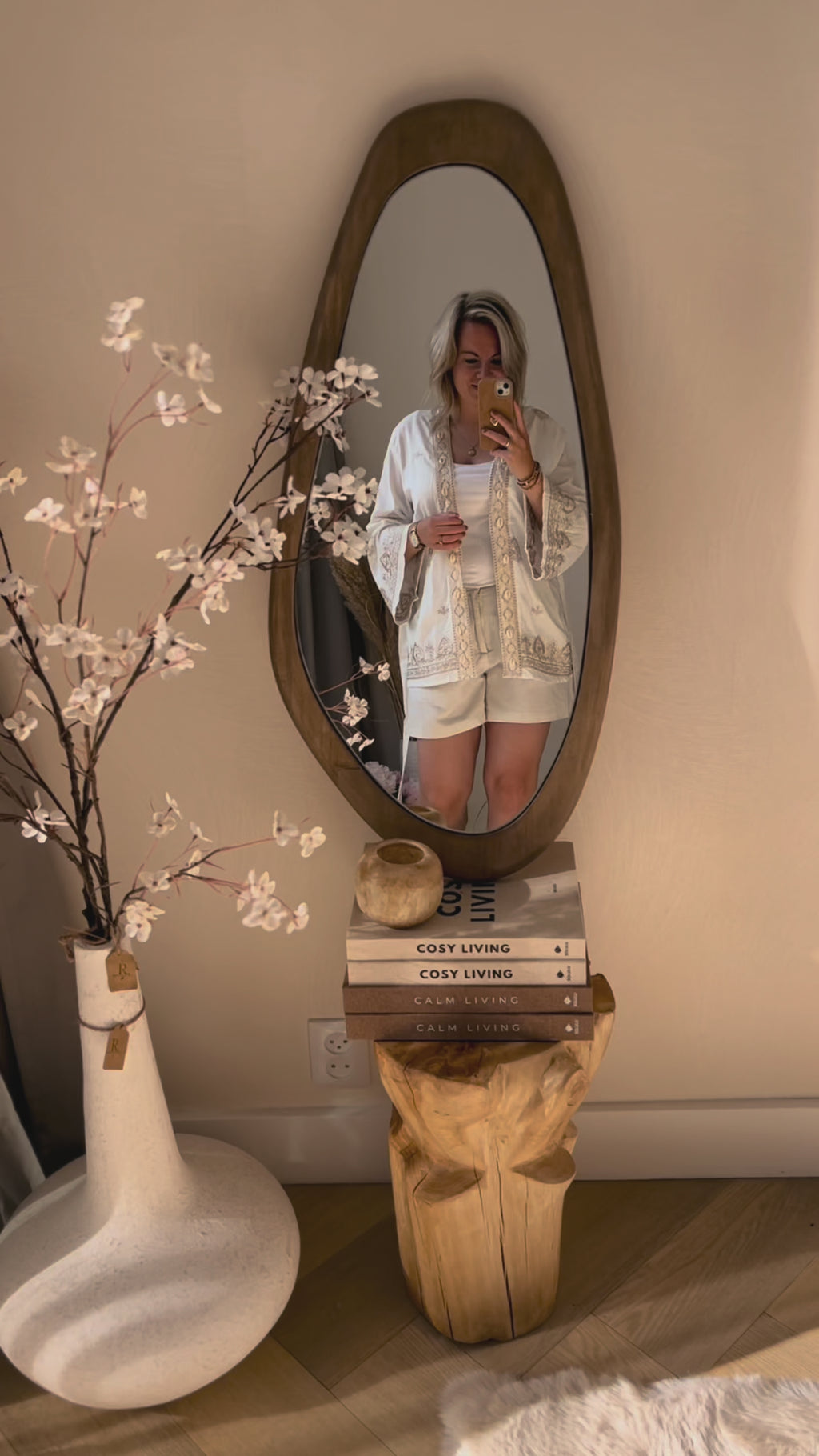 Bohemian kimono beige