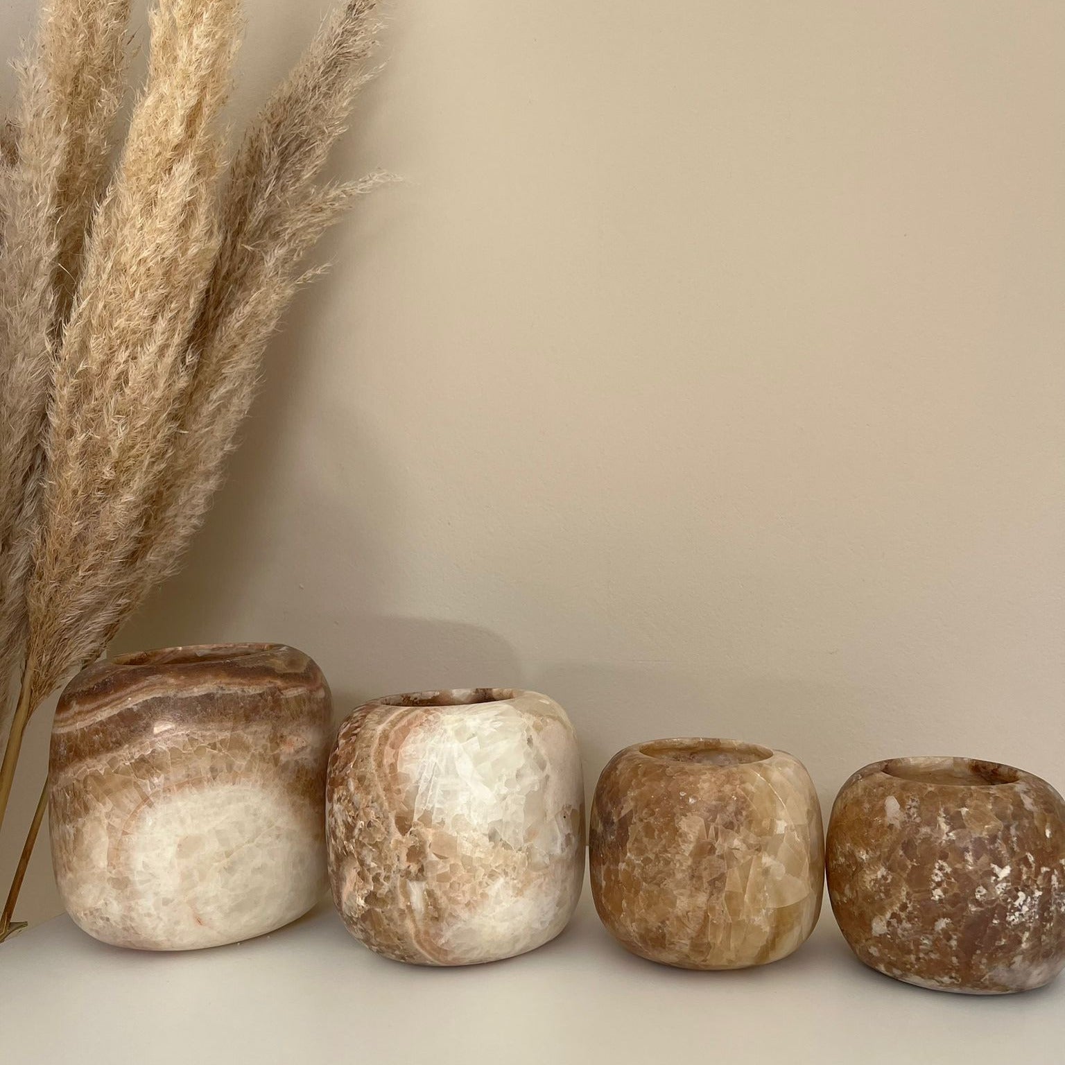 Alabaster rond