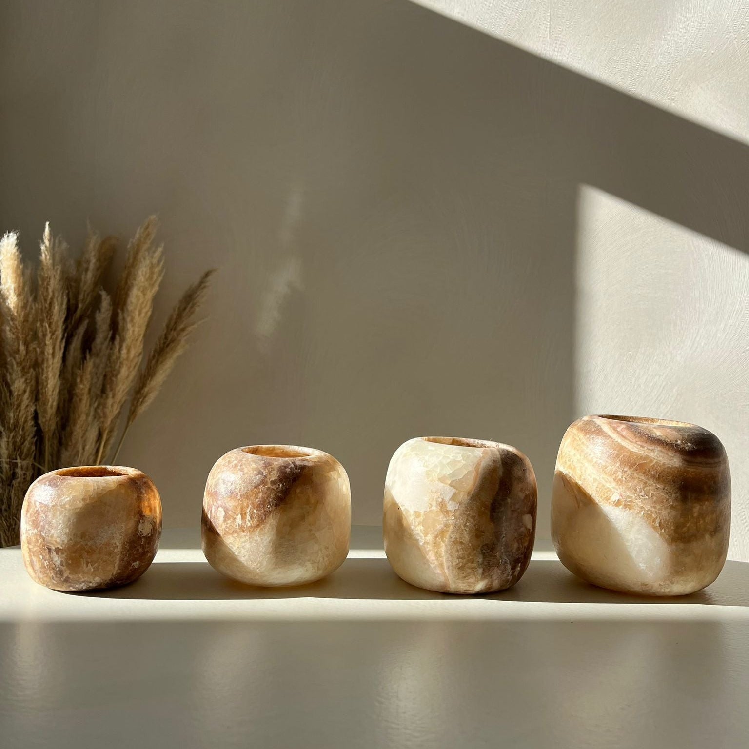 Alabaster rond