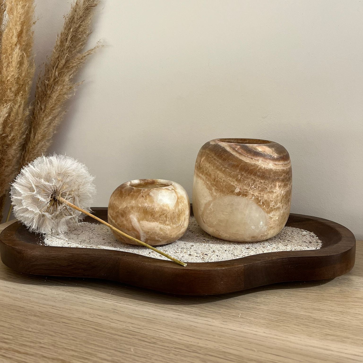 Alabaster rond
