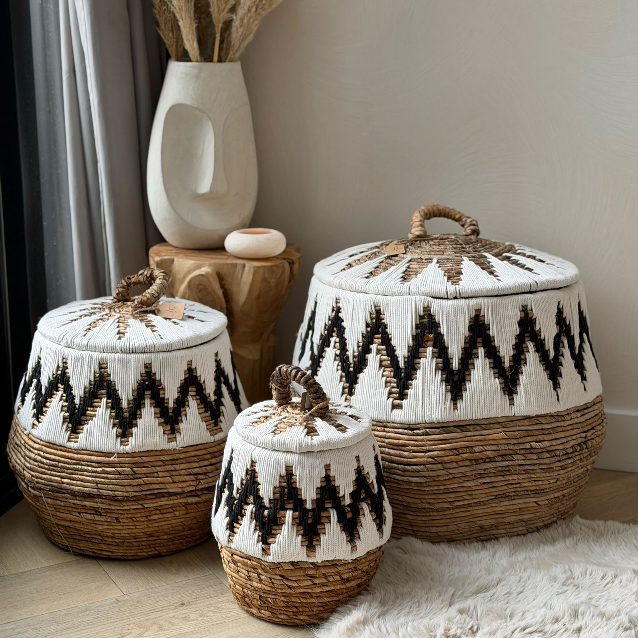 Ibiza mand white/black