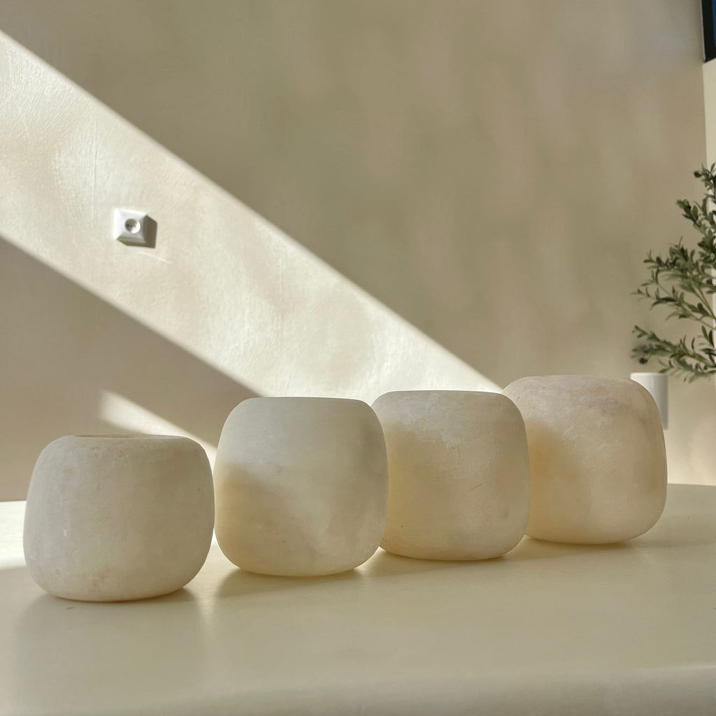 Alabaster rond